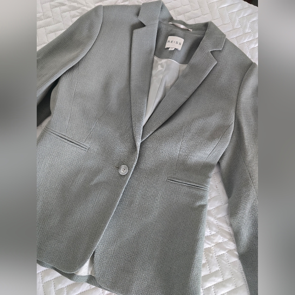 Reiss Camilla Textured Blazer - Picture 5 of 8